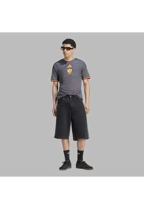 Camiseta Adidas Hombre Tercera AS Roma 26/27 - Gris - Fútbol | Uso Casual Y Entrenamiento