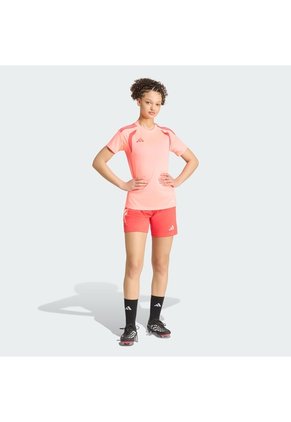 Camiseta Fútbol Roja Adidas Tiro26 League Mujer