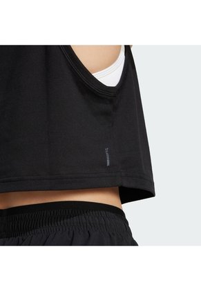Esqueleto Entrenamiento Negro Adidas Train Essentials Boxy Workout Mujer