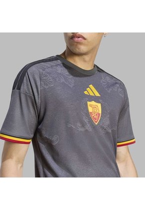 Camiseta Adidas Hombre Tercera AS Roma 26/27 - Gris - Fútbol | Uso Casual Y Entrenamiento