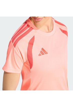 Camiseta Fútbol Roja Adidas Tiro26 League Mujer