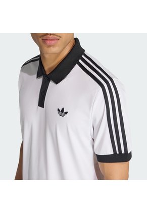 Camiseta Tenis Blanca Adidas Polo Classics Hombre