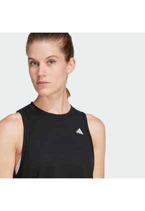 Esqueleto Entrenamiento Negro Adidas Train Essentials Boxy Workout Mujer