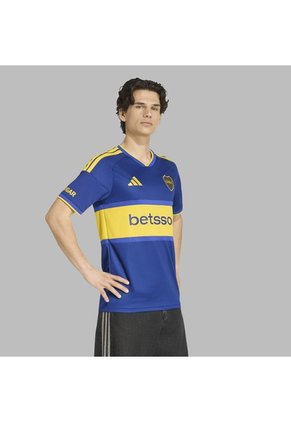 Camiseta Adidas Hombre Local Boca Juniors 26/27 - Azul - Fútbol | Uso Casual Y Entrenamiento