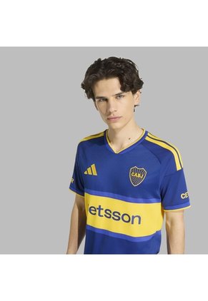 Camiseta Adidas Hombre Local Boca Juniors 26/27 - Azul - Fútbol | Uso Casual Y Entrenamiento