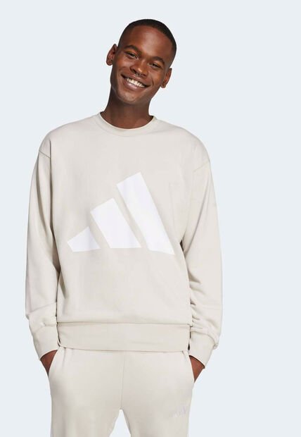 Buzo adidas Sportswear Essentials Beige