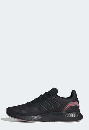 Tenis Running Negro-Coral-Lila adidas Performance Runfalcon 2.0