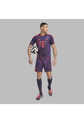 Camiseta Adidas Hombre Tercera FC Bayern Múnich 26/27 - Morado - Fútbol | Uso Casual Y Entrenamiento