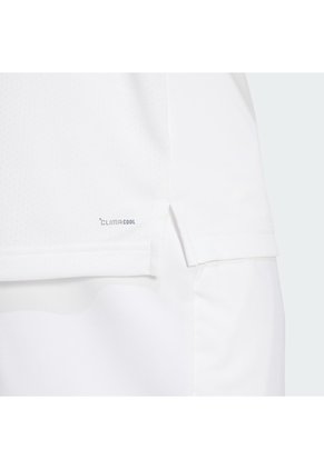 Camiseta Tenis Blanca Adidas Polo Hombre