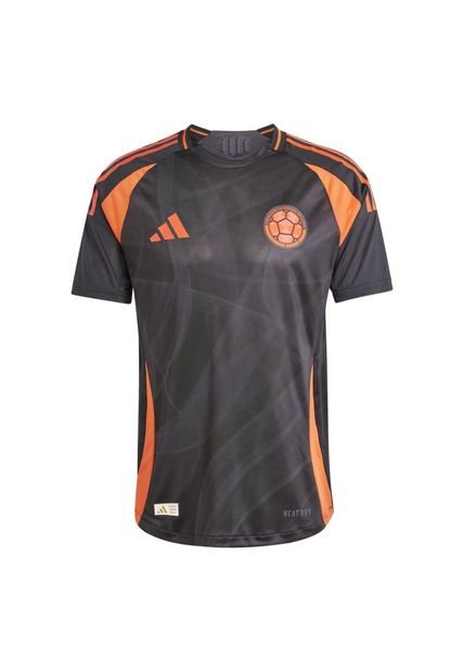 Adidas Performance Camiseta Adidas Hombre Selección Colombia - Negro - Naranja Camiseta