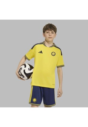 Camiseta Adidas Kids Local Al Nassr 26/27 Ronaldo 7 - Amarillo - Fútbol | Uso Casual Y Entrenamiento