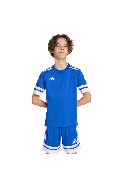 Camiseta Fútbol Azul Adidas Squadra 25 Niños