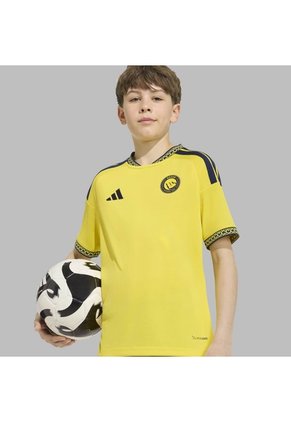 Camiseta Adidas Kids Local Al Nassr 26/27 Ronaldo 7 - Amarillo - Fútbol | Uso Casual Y Entrenamiento