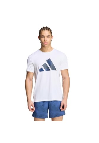 Camiseta Running Blanca Adidas Adi365 Essentials Brand Love Hombre adidas Performance