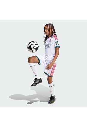 Camiseta Fútbol Blanca Adidas Local Real Madrid 26/27 Niños
