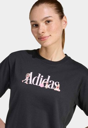 Camiseta adidas Sportswear Soft Sport Negro