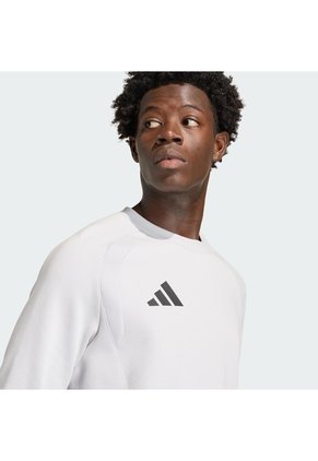 Buzo Fútbol Gris Adidas Tiro Travel Hombre