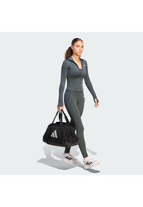 Chaqueta Entrenamiento Gris Adidas Optime Essentials Mujer