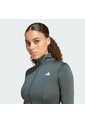 Chaqueta Entrenamiento Gris Adidas Optime Essentials Mujer de adidas Performance