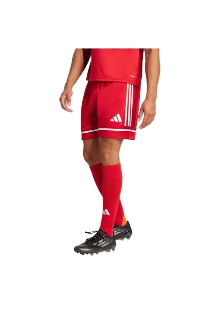 Shorts Fútbol Rojo Adidas Squadra 25 Hombre