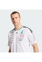 Camiseta Blanca Adidas Mercedes AMG Petronas F1 Team Driver Versión Profesional Hombre de adidas Performance