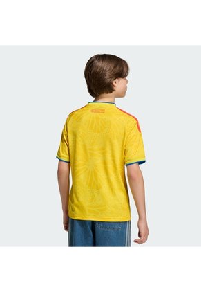 Camiseta Fútbol Amarilla Adidas Local Selección Colombia 26 Niños