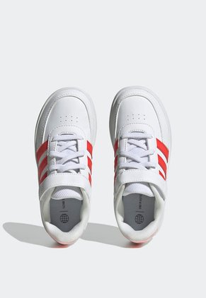 Tenis Lifestyle Blanco-Rojo-Rosa adidas Kids Breaknet 2.0