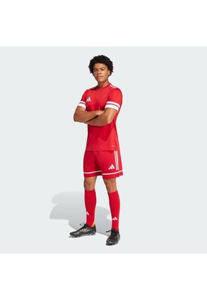 Shorts Fútbol Rojo Adidas Squadra 25 Hombre