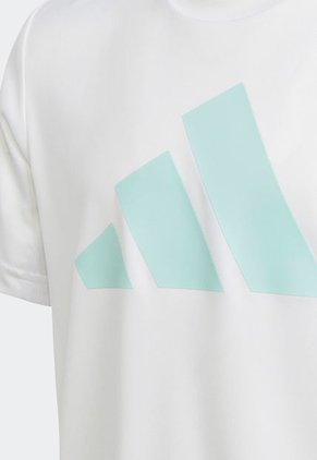 Camiseta Blanco-Verde Menta adidas Performance Train Essentials Aeroready