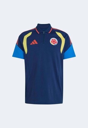Camiseta Polo adidas Performance Tiro Colombia 2026 Azul