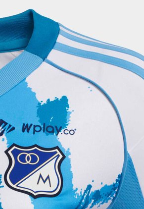 Camiseta adidas Performance Visitante Millonarios FC 2025 Blanco