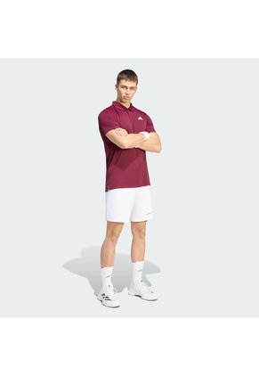 Camiseta Tenis Vinotinta Adidas Polo Hombre