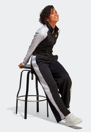 Sudadera Negro-Lila-Blanco adidas Performance Teamsport