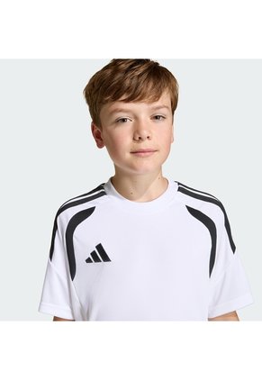 Camiseta Fútbol Blanca Adidas Tiro26 League Niños