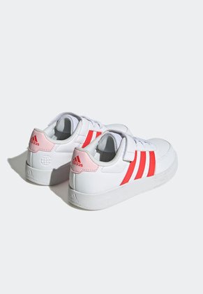 Tenis Lifestyle Blanco-Rojo-Rosa adidas Kids Breaknet 2.0