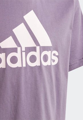 Camiseta Violeta-Palo Rosa adidas Performance Essentials Big Logo