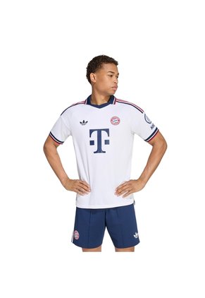 Camiseta Fútbol Blanca Adidas Visitante Fc Bayern 26/27 Versión Jugador Hombre