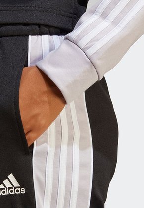 Sudadera Negro-Lila-Blanco adidas Performance Teamsport