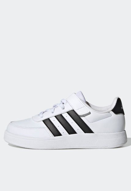 Tenis Lifestyle Blanco-Negro adidas Kids Breaknet 2.0