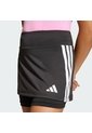 Shorts Entrenamiento Negro Adidas Train Essentials 3 Rayas Niñas de adidas Performance