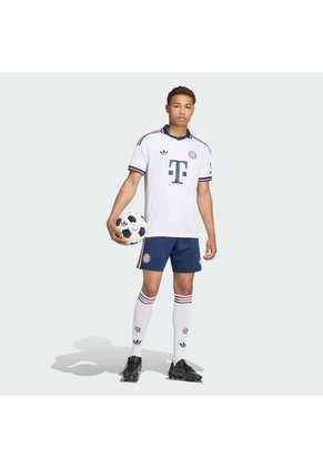 Camiseta Fútbol Blanca Adidas Visitante Fc Bayern 26/27 Versión Jugador Hombre