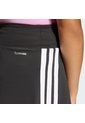 Shorts Entrenamiento Negro Adidas Train Essentials 3 Rayas Niñas de adidas Performance