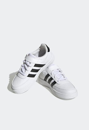 Tenis Lifestyle Blanco-Negro adidas Kids Breaknet 2.0