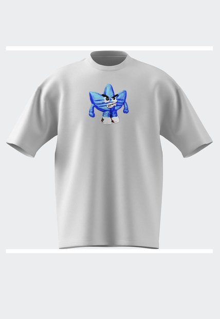 Camiseta adidas Originals Clay Trifolio Blanco