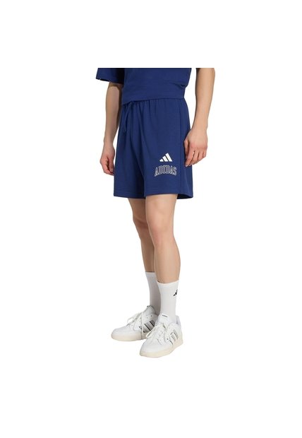 Shorts Azul Adidas Seasonal Essentials Collegiate Hombre