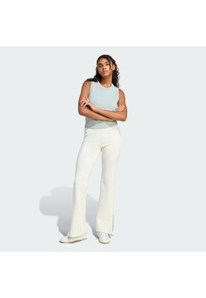 Pantalón Blanco Adidas Soft Lux Diseño Mujer