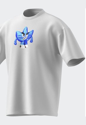 Camiseta adidas Originals Clay Trifolio Blanco