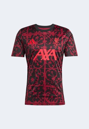 Camiseta adidas Prepartido del Liverpool FC 25/26 Negro