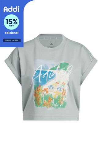 CAMISETA ADIDAS MUJER KB2461 Talla S adidas Performance