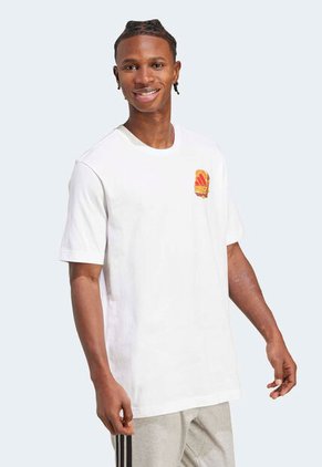 Camiseta adidas Sportswear Graphic Food  Blanco